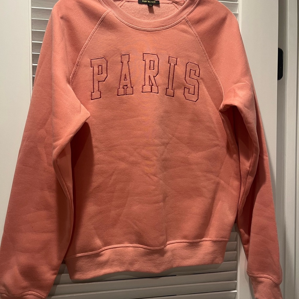 Paris Pink Sweatshirt